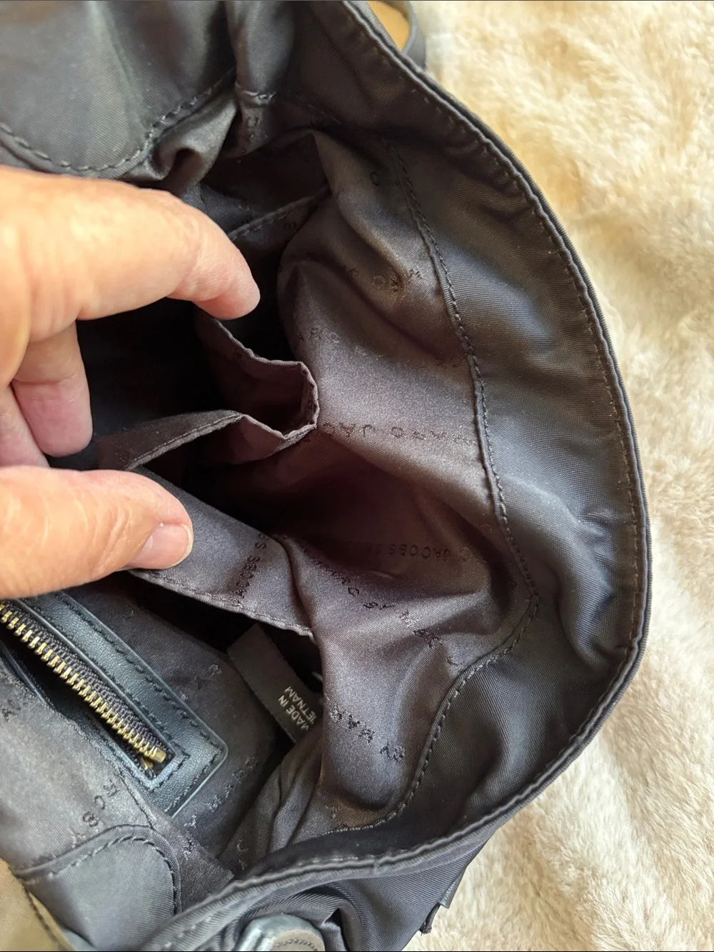 Marc By Marc Jacobs Black Cross Body Bag